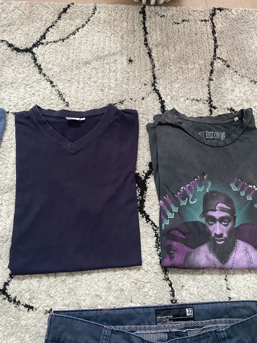 Zestaw meskich spodni koszulki