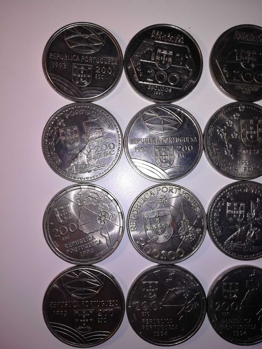 Moedas 200 Escudos Portugal