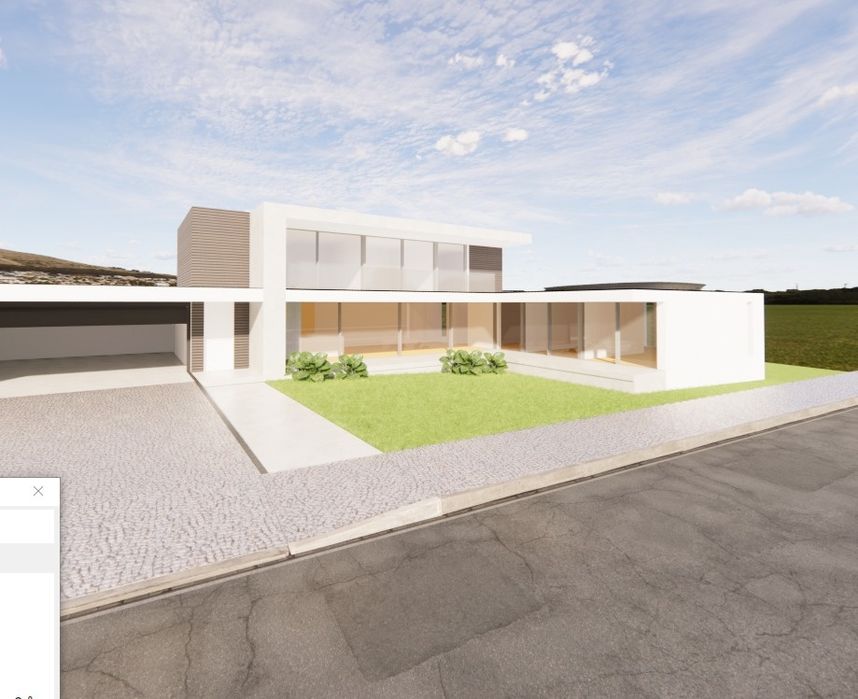 Vendo Terreno Urbano c/Projeto para Moradia M5 (909m2)