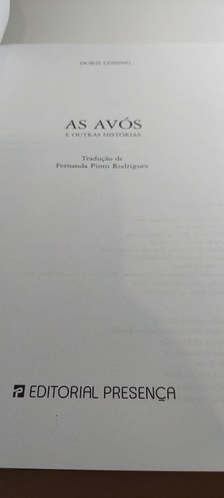 As Avós e Outras Histórias - Doris Lessing