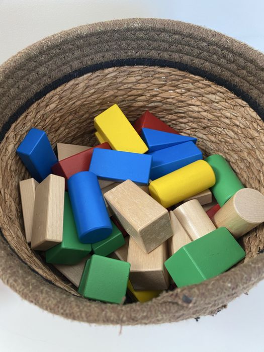 Ikea lillabo гараж з тягячем + машинки+чоловічки+ деревʼяні блоки