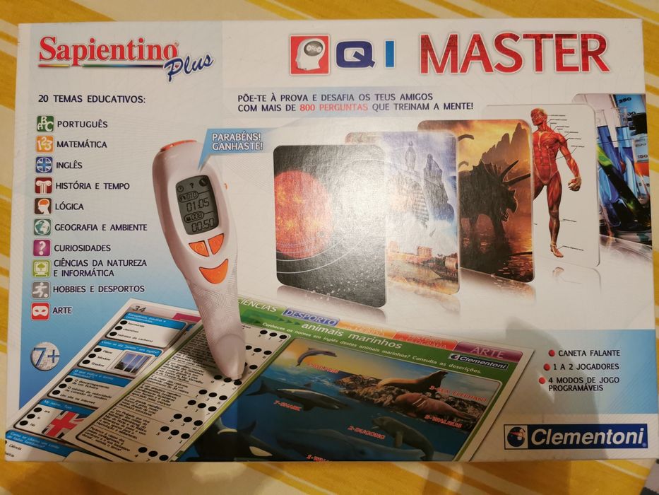 Jogo educativo QI Master novo