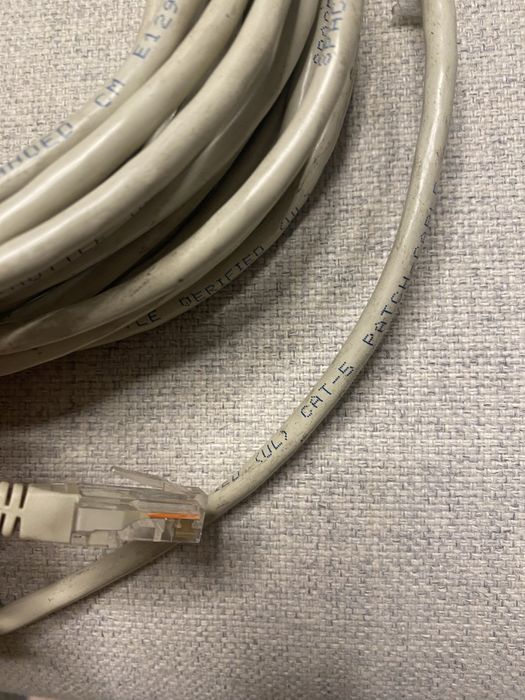 Cabo UTP Cat 5 com 10mts