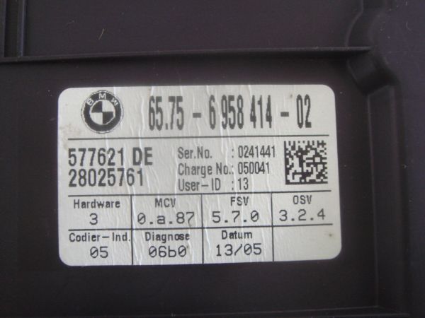 Sensor Anti-Roubo/Detector de Movimento BMW 5 Touring (E61)