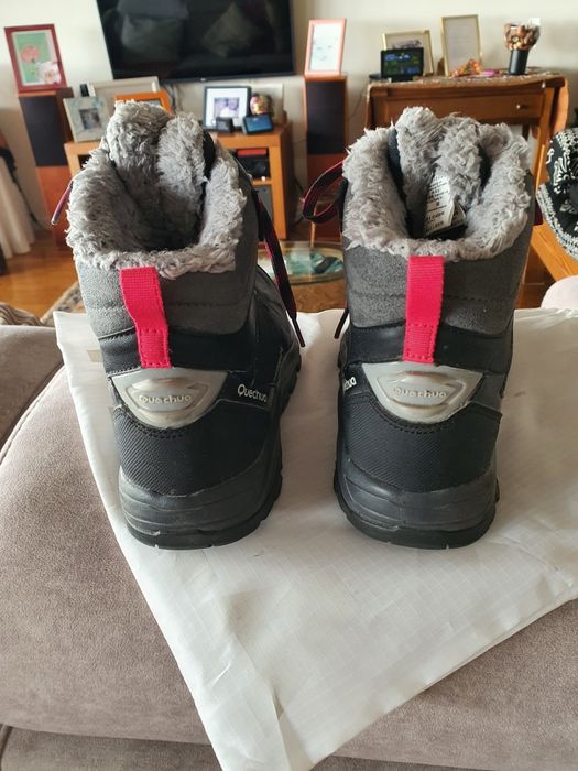 Botas apres ski forradas QUECHUA numero 37, waterproof
