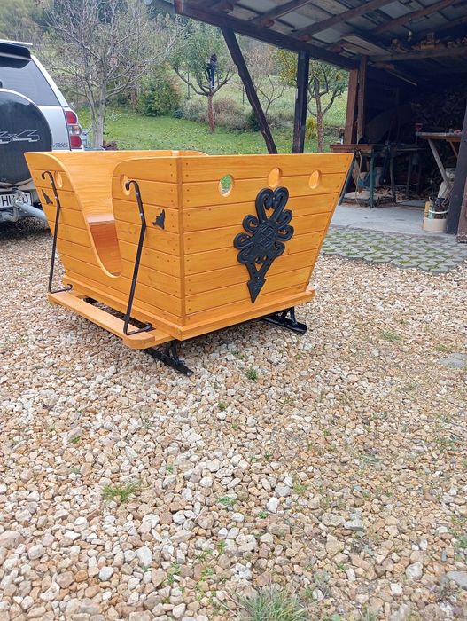 Sanie sanki do quada auta traktora na kulig