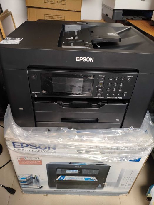 Drukarka urządzenie wielofunkcyjne Epson WF-7840DTWF A3+ | NOWA | Wi-Fi | Duplex | A3+