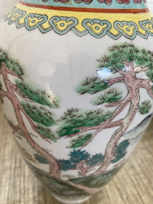 Vaso de porcelana chinês