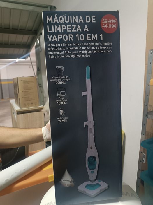 Maquina de limpeza a vapor 10em 1