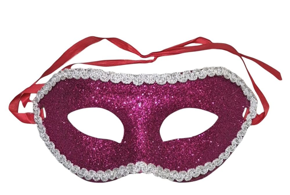 Máscara Veneziana Rosa