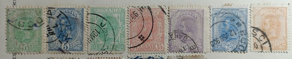 Selos antigos do Reino da Roménia de 1879 ao início do século XX