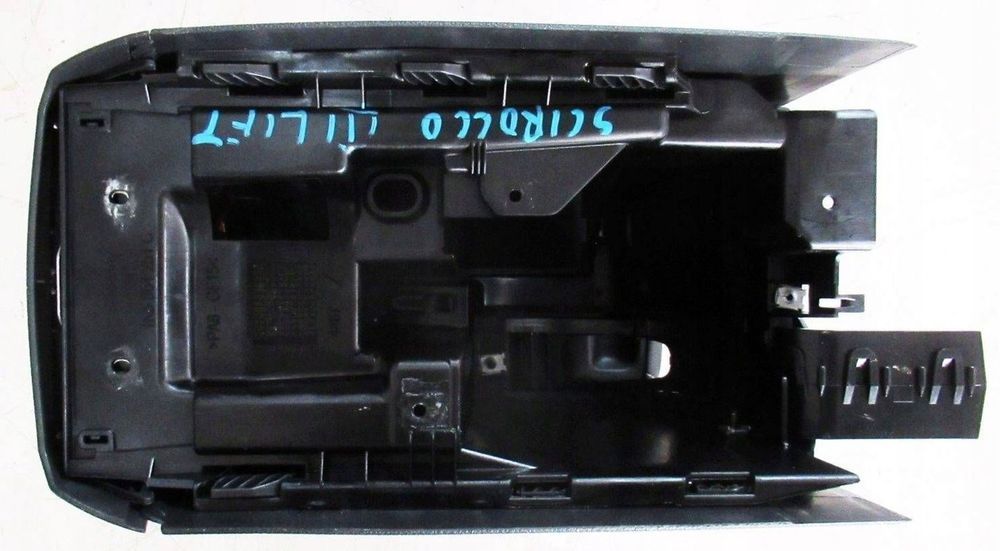 vw scirocco iii 1k8 lift r-line podłokietnik tunelu skóra 1k5864251c