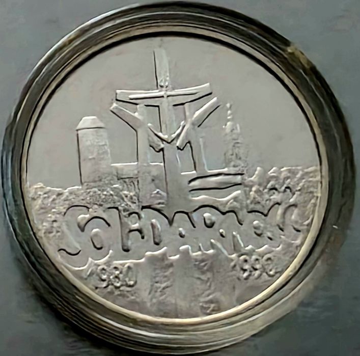100000 zł Solidarność mała gruba