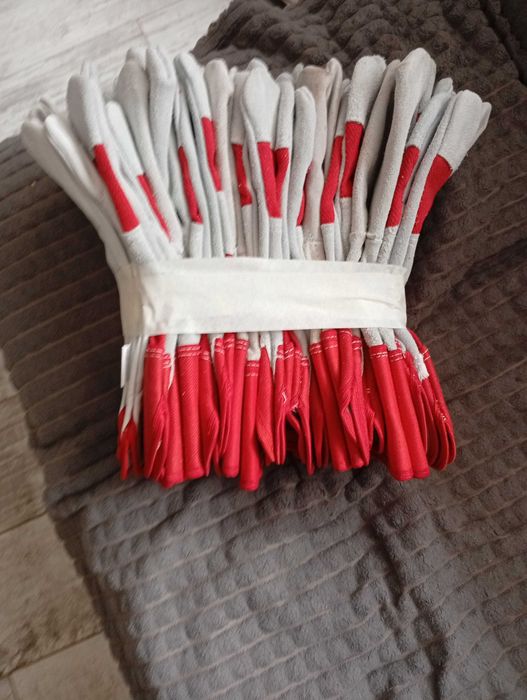 Rękawice ochronne skórzane