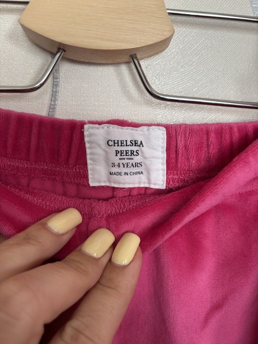 Брендова велюрова піжама Chelsea Peers 3/4 роки