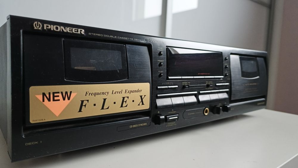Pionier CT-W504R magnetofon, stan dobry.