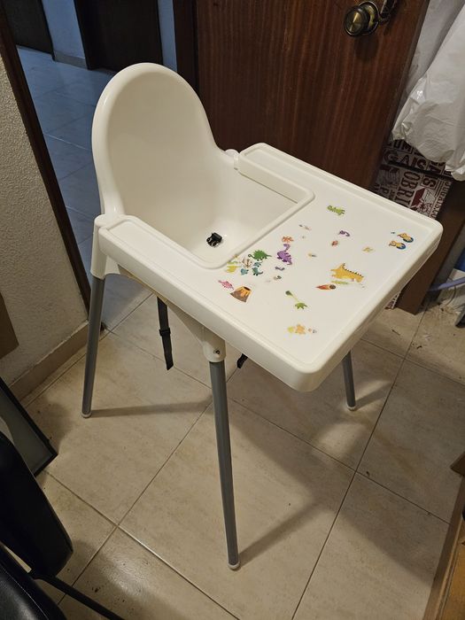 Cadeira Refeição Ikea Antilop + Encosto Insuflavel