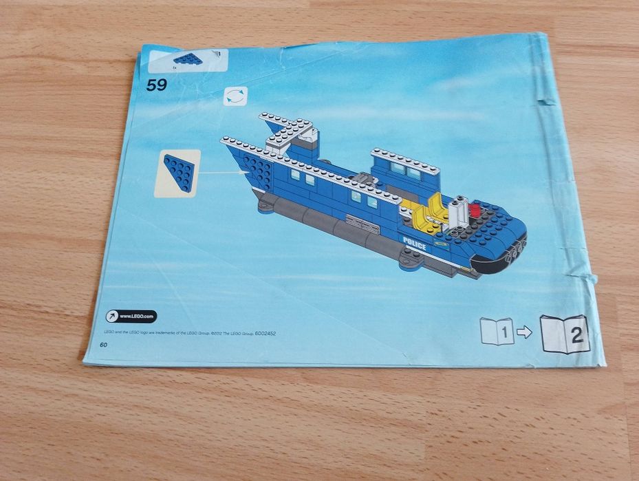 LEGO instrukcja 4439 1 część