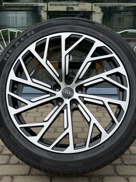 Nowe koła 20 cali Audi Q7 SQ7 czarno srebrne wieloramienne