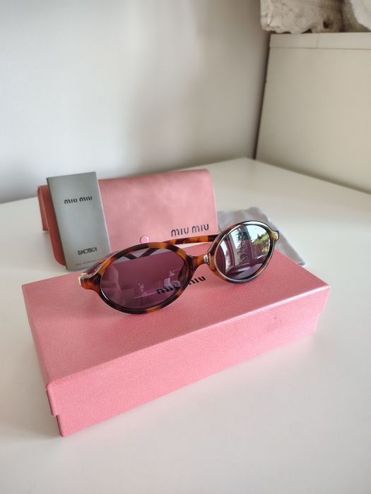Okulary miu miu panterka