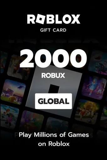Gift card 2000 robux code