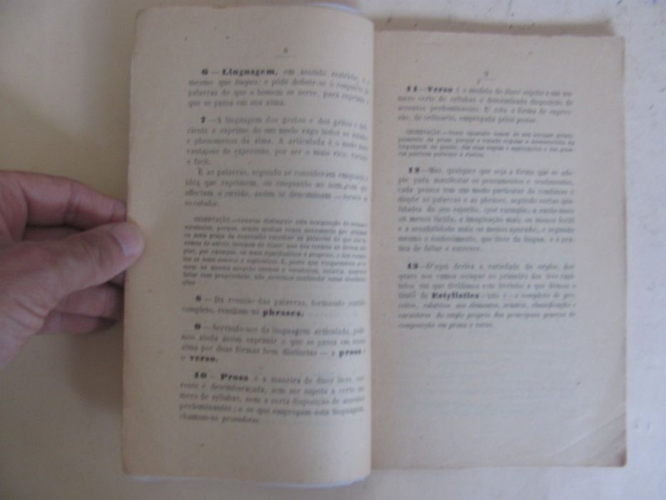 Noções Elementares de Estylistica