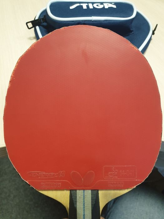 Rakietka do tenisa stołowego, deska Błaszczyk,okładzin Tenergy 05 i 19