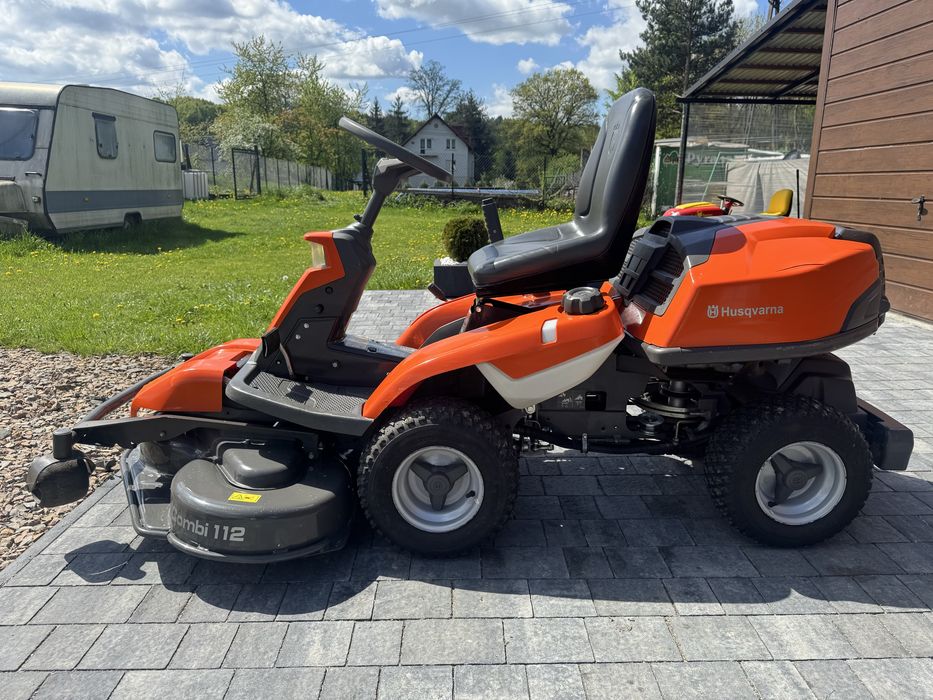 Traktorek kosiarka HUSQVARNA 16KM 4x4 V2, kawasaki,95mth!,gwarancja!