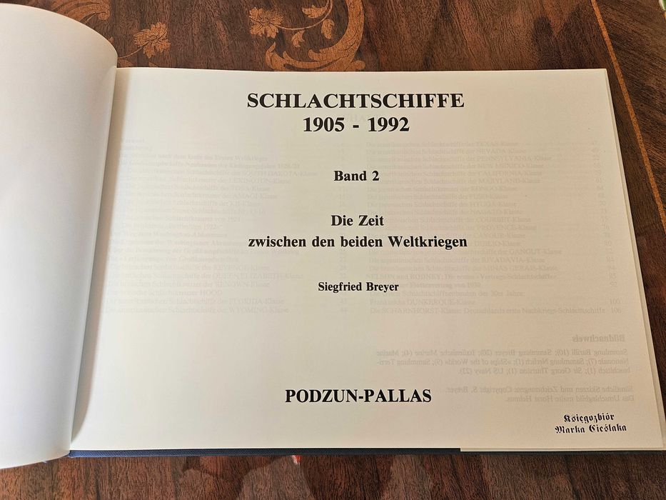 Schlachtschiffe 1905-1992 - Siegfried Breyer (Tom 1 i 2)
