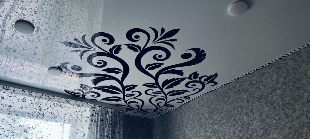 Натяжные потолки. Натяжні стелі Натяжной потолок. Гар-15 лет. Акция