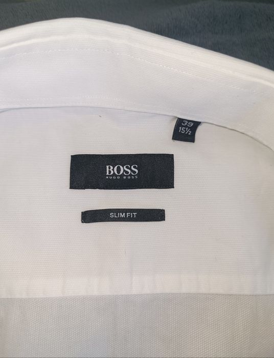 Сорочка Hugo Boss чоловіча L - XL , рубашка , для підлітка L - XL , біла