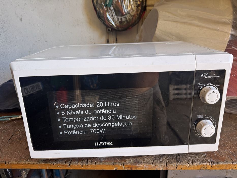 microondas em bom estado