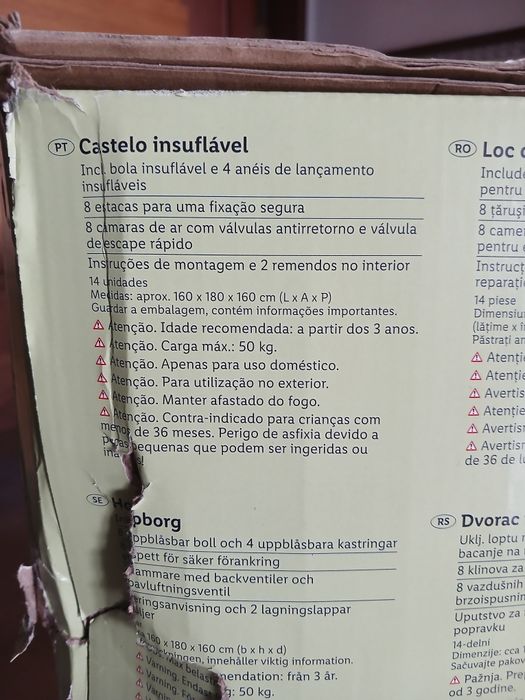 Insuflavel Novo criança