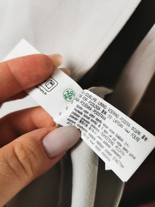 Midi sukienka zara suknia midi długa z rozcięciem L 40 dresowa