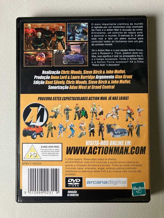 [DVD] Action Man Robot Atak