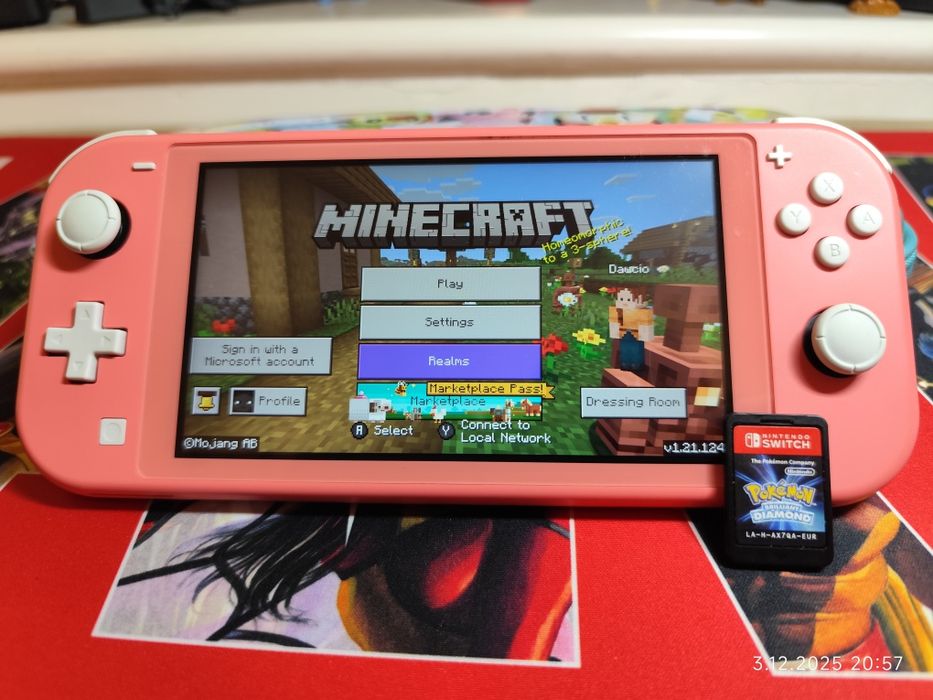 Nintendo switch lite +2 gry + oryginalne etui :) Szczecin Centrum