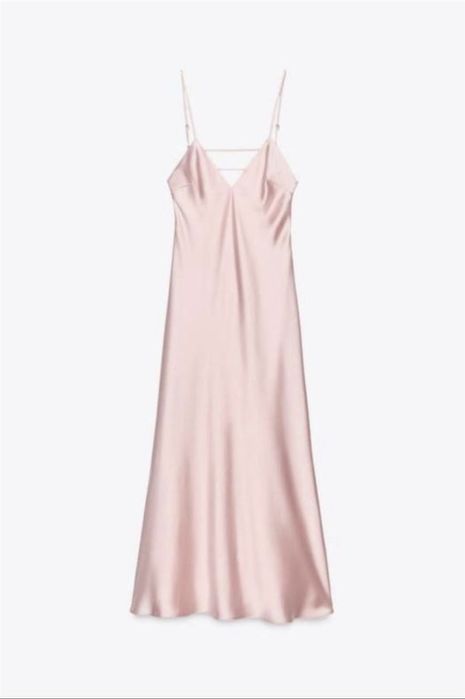 Сукня zara сатин