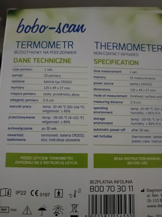 Termometr dla dziecka