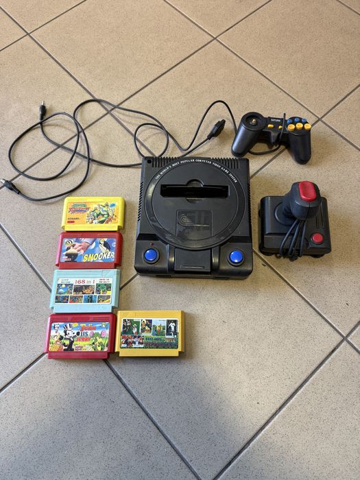 Retro Konsola Terminator Pegasus + Unikalne Gry (TMNT, Tom & Jerry) STAN NIEZNANY
