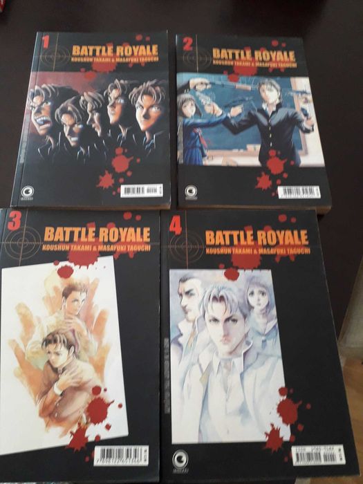 Manga, Demon Slayer, Naruto, Dark Angel, Slam Dunk, Batle Royale