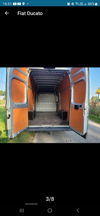 Zabudowa przestrzeni ładunkowej Ducato L4H3