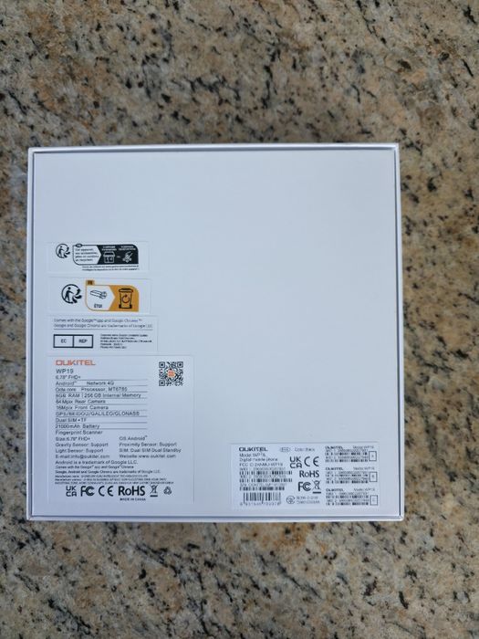 Oukitel WP19Pro 4G Rugged Phone 6.8-inch 22000mAh Big Battery 64MP Cam