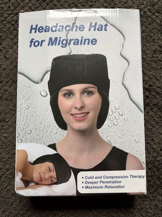 Czepek chłodzący na głowę