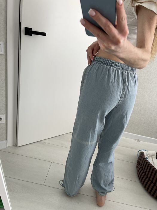 Джинси карго прямі довгі