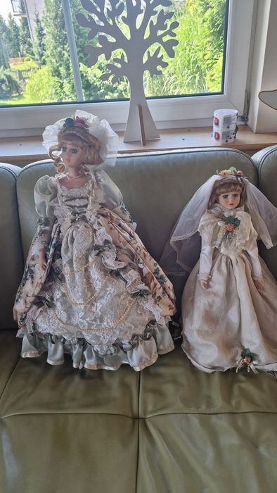 Lalki porcelanowe kolekcjonerskie komplet