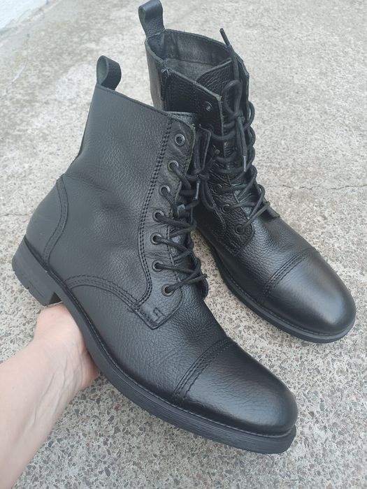 Шкіряні чоловічі черевики  Jack Jones  Premium,  43 розміру.
