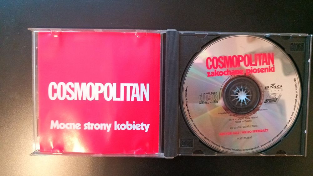 Cosmopolitan zakochane piosenki CD