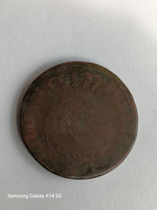 Moeda de pataco de 1823 de D. João Vl