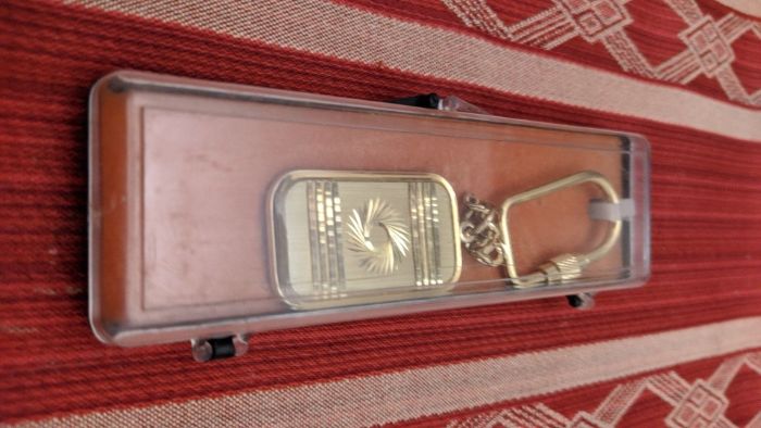 Porta Chaves banhado Ouro | com caixa | NOVO | Entrega gratuita*