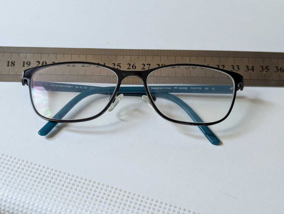 5th Avenue FADF08 оправа для окулярів титан Італія бірюза 54 16-135